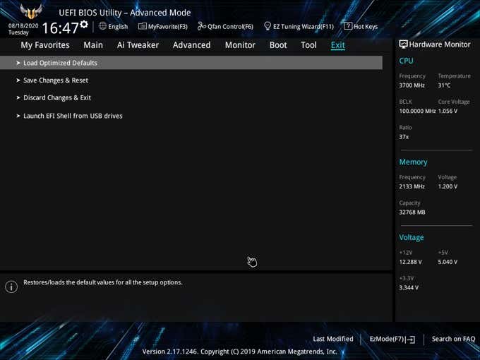 How to Reset BIOS to Default Settings - 37