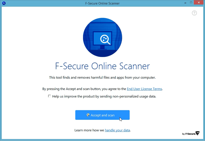 free f secure scan