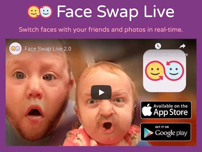 Face Swap Live image - face-swap-live