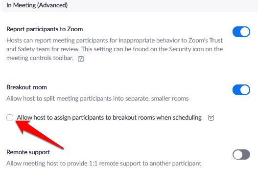 How To Setup a Zoom Breakout Room image 5 - start-zoom-breakout-rooms-allow-host-assign-participants-scheduling