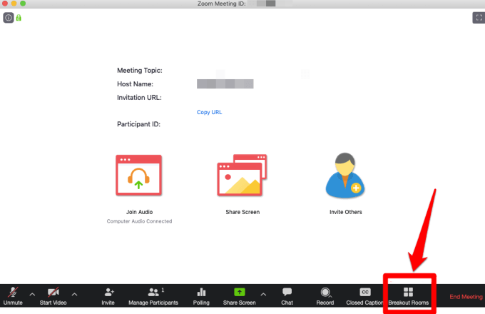 managing zoom breakout rooms
