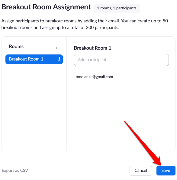 How To Create &amp; Manage a Zoom Breakout Room image 23 - start-zoom-breakout-rooms-preassign-edit-save