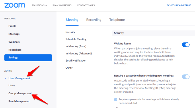 How To Setup a Zoom Breakout Room image 6 - start-zoom-breakout-rooms-user-management-group-management