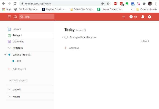 todoist app windows