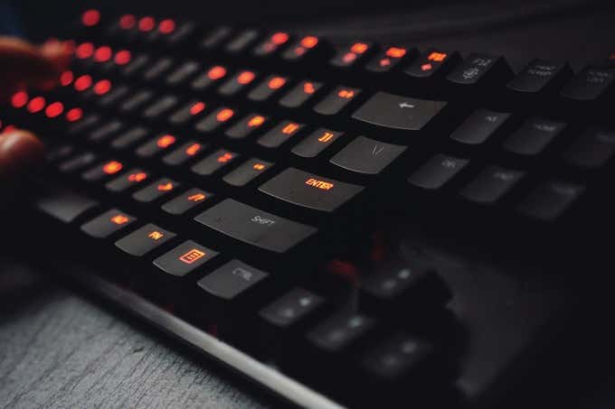 What Are The Disadvantages? image - Black-Lighted-Gaming-Keyboard