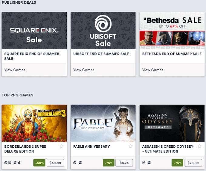 8 Alternatives to Steam For Buying PC Games Online - 52