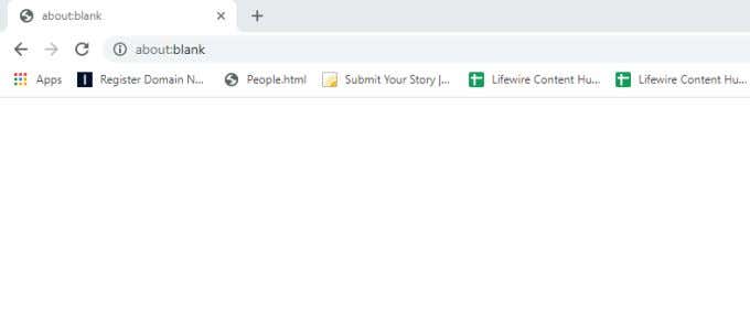 Why Do Browsers Have an about:blank Page? image - about-blank-page