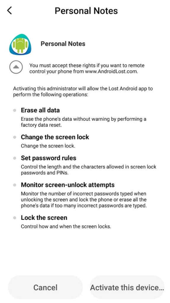 How To Erase Your Android Phone Remotely - 36