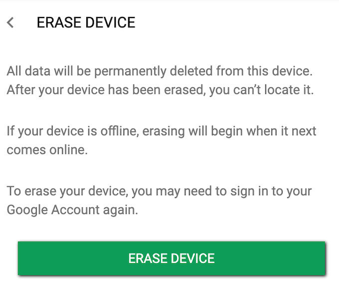 How To Erase Your Android Phone Remotely