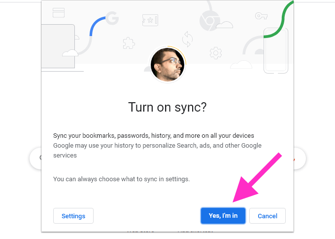 Add Google Account to a New Profile image 3 - 08-Chrome-Sync