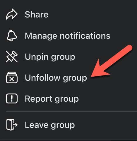 Unfollow Groups With Political Facebook Posts image 2 - Unfollow-Group-3