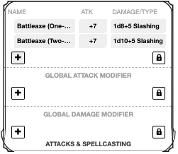 Creating a Character image 5 - roll20_attacks_spellcasting