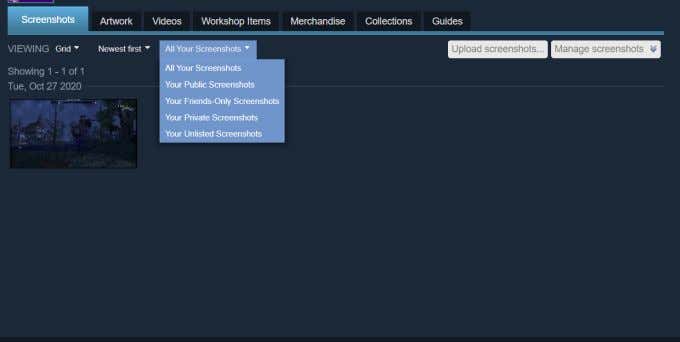 Manage Your Steam Screenshots image - screenshots