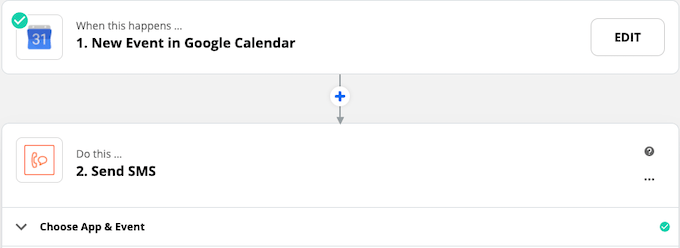 Receive Zapier SMS Alerts for Google Calendar Entries image - zapier_sms_google_calendar