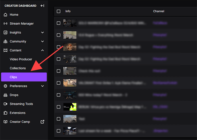 How to Manage Clips on Twitch image - 09-Clips-Manager