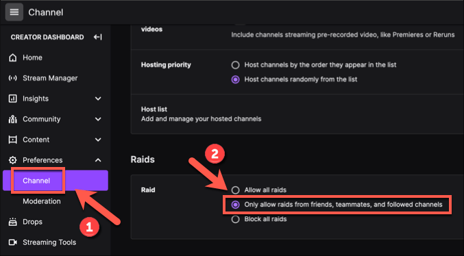 How to Raid on Twitch