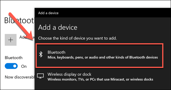 Connecting Two Computers Wirelessly Using Bluetooth image 4 - Windows-Add-Device-Bluetooth-Option