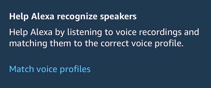 Create a Voice Profile image - alexa_voice_recognition