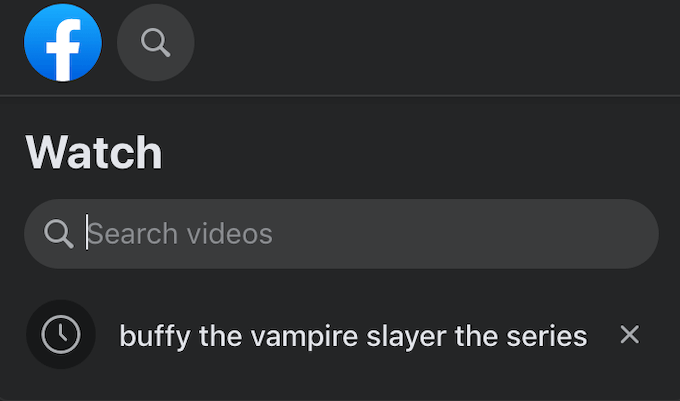 How to Search for Content on Facebook Watch image - fb-watch_search-bar