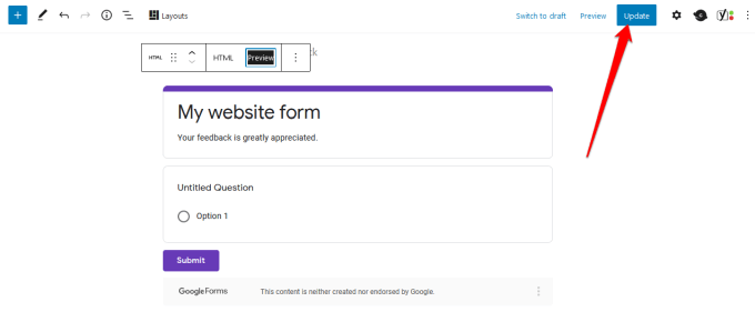 How to Embed Google Forms on Your Website - 43