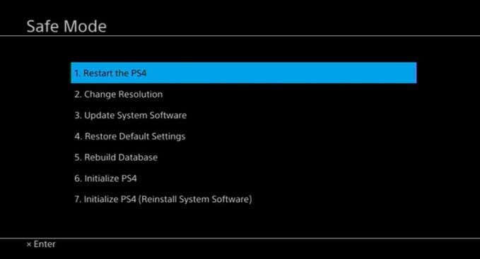 Fix Shut Down Issues With PS4 Safe Mode image - ps4-safe-mode