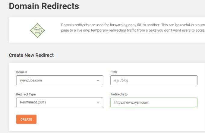 How and Why to Redirect a Custom Domain image 2 - redirect-domain2