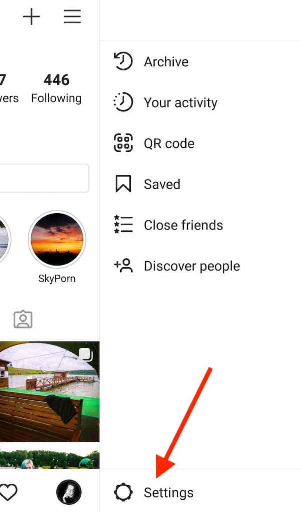 How to Get Verified on Instagram image 4 - select-settings