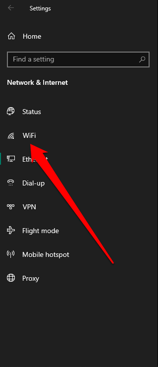 figure out mac address for wifi