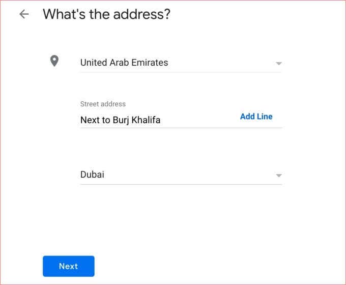 How to List a Business on Google image 4 - 11-enter-business-address