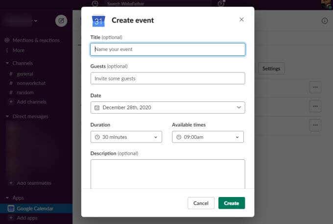 How Slack Calendar Integration Works - 5