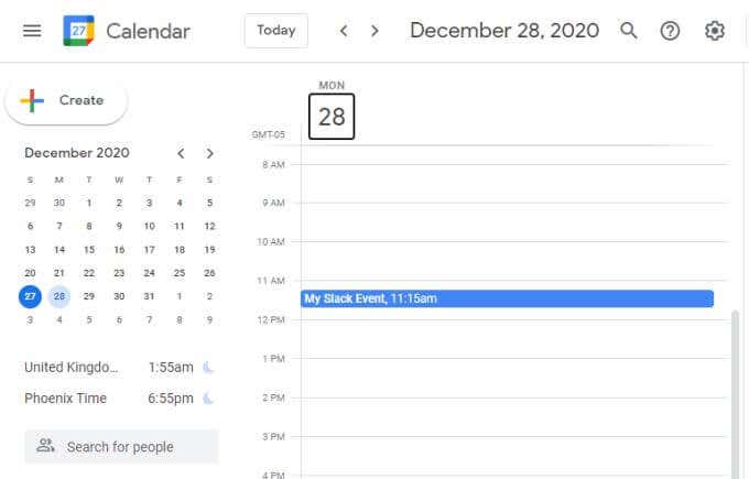 Using the Slack Google Calendar App image 4 - 12-slack-calendar-event