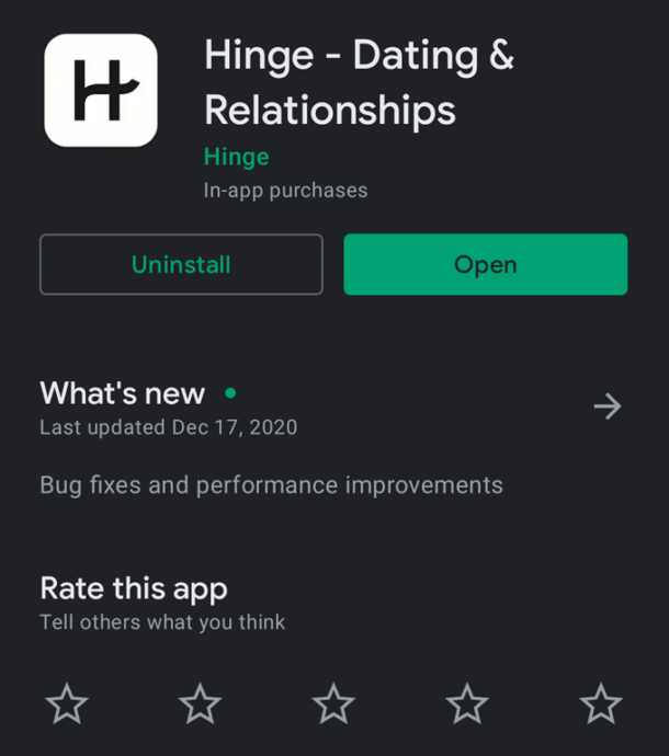 hinge dating over 50