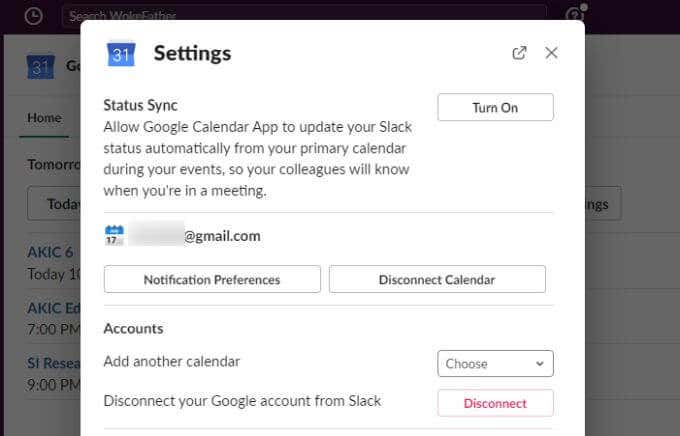 Using the GCal Command image 3 - 13-calendar-status-sync-1