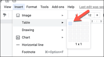 how to insert shapes on google docs