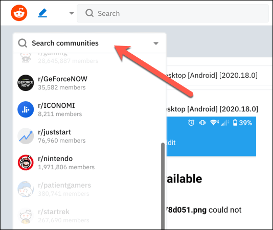 How to Crosspost on Reddit in a Web Browser image 4 - Reddit-Crosspost-Select-Community
