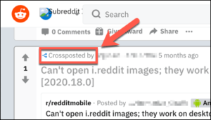 How to Crosspost on Reddit