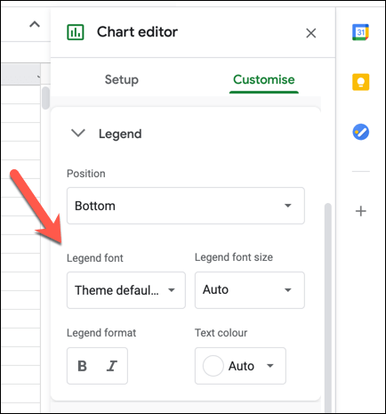 Customizing a Scatter Plot image 5 - Sheets-Chart-Legend-Options