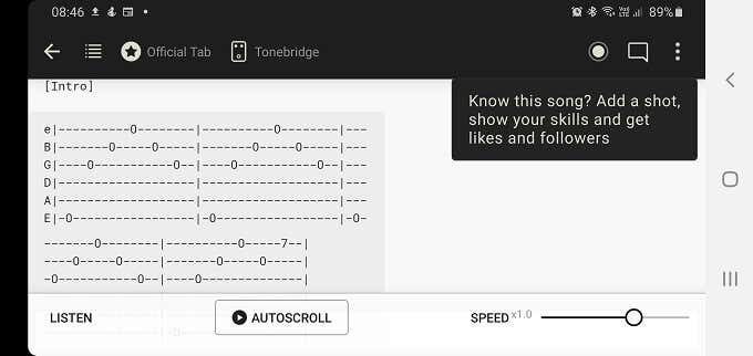 Ultimate Guitar: Chords &amp; Tabs (Trial, Offers In-app Purchases) image - Ultimate-Guitar