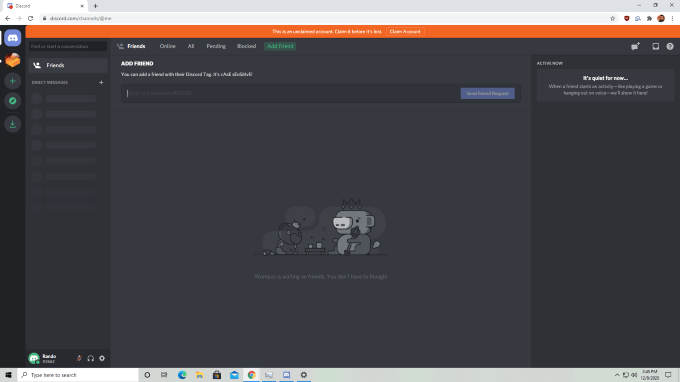 discord web