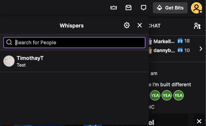 How to Whisper on Twitch - 48