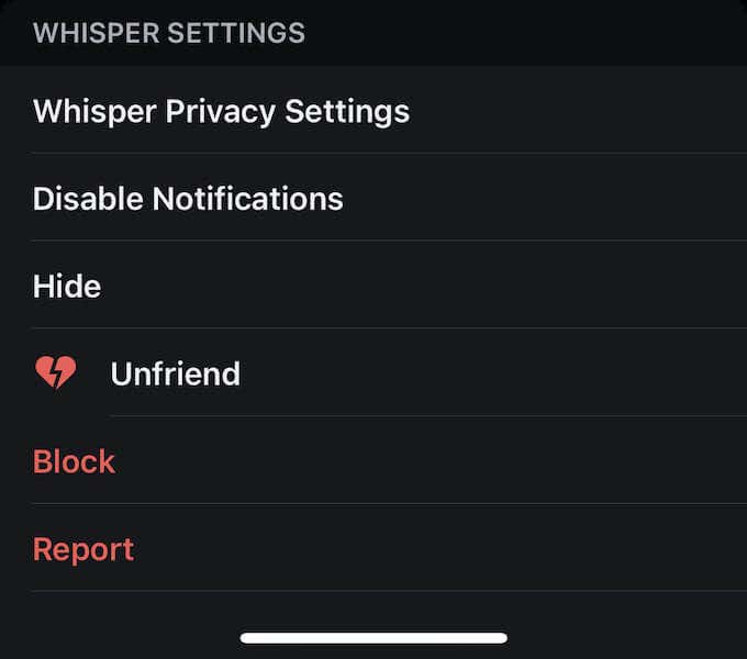 How to Block Someone on the Twitch Mobile App image 2 - twitch_mobile_whisper_block