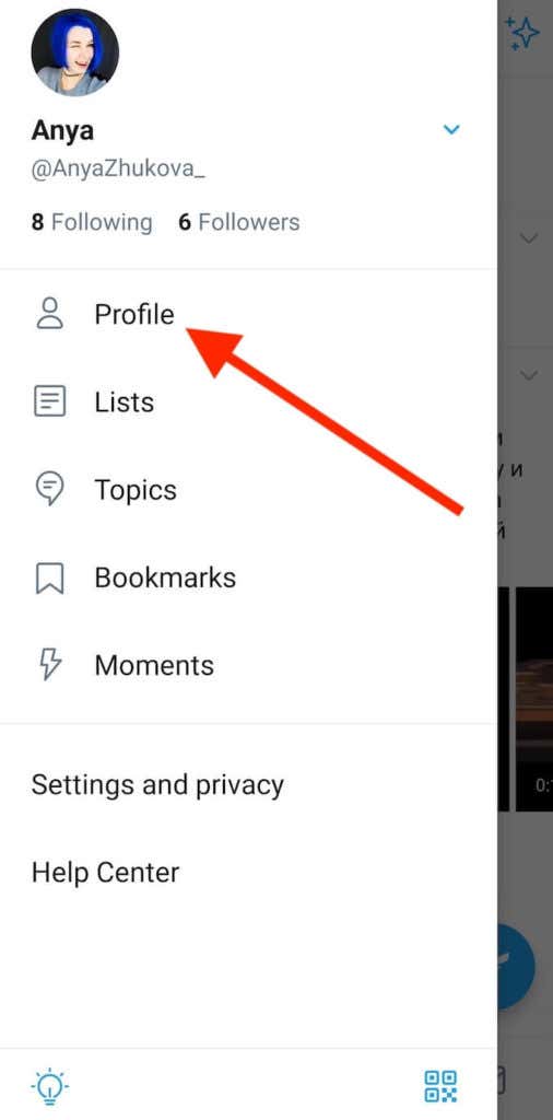 How to Change Your Display Name on Twitter image 4 - twitter_menu_select_profile