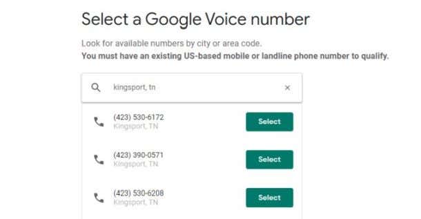 Google Voice China Number