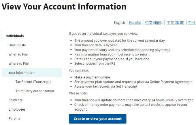 How to Set Up Direct Deposit With IRS - 12