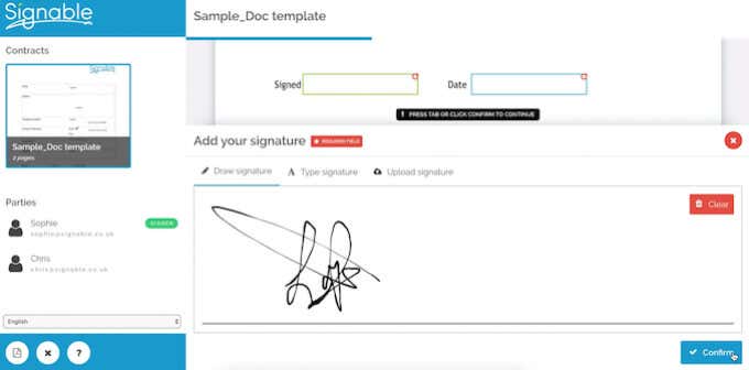 how to create a digital signature in google docs