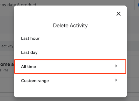 delete activity pane - 11-delete-activity-on-google