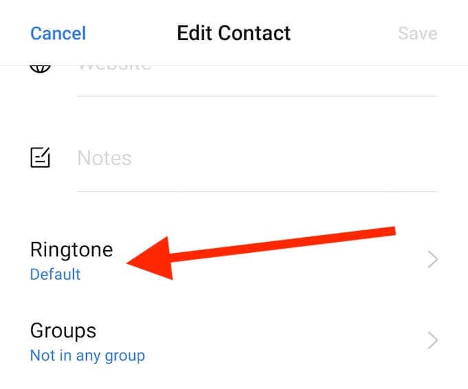 How to Set Android Ringtones for Specific Contacts image 3 - 11_edit-contact_ringtone