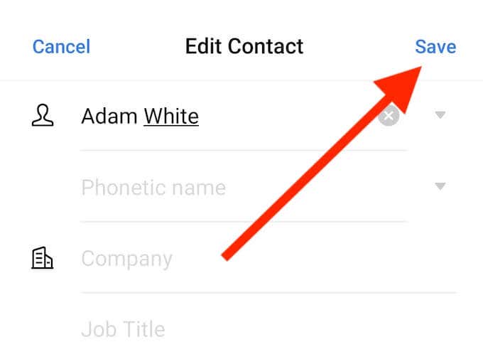 How to Set Android Ringtones for Specific Contacts image 5 - 13_contact_save-changes