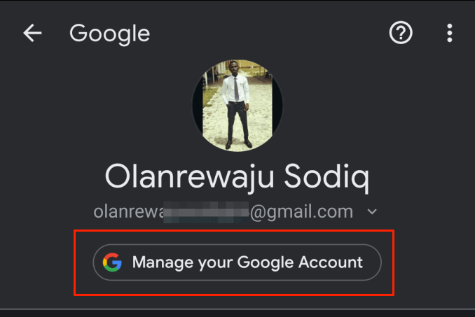 Where to find the place to manage your Google account - 16-google-my-activity-android-01