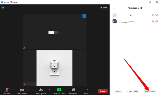 How to Raise a Hand in a Zoom Meeting - 91